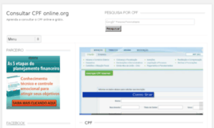 Consultarcpfonline.org thumbnail