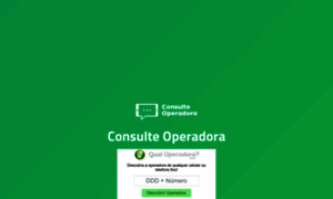 Consulteoperadora.com.br thumbnail