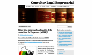 Consultorlegalempresarial.wordpress.com thumbnail