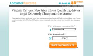 Consumer-insurance.org thumbnail