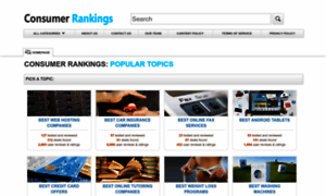 Consumer-rankings.org thumbnail