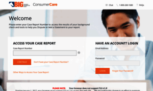 Consumercare.bigreport.com thumbnail