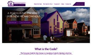 Consumercodefornewhomes.com thumbnail