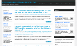 Consumerelectronicsproblems.com thumbnail