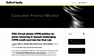 Consumerfinancemonitor.com thumbnail