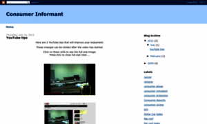 Consumerinformant.blogspot.com thumbnail
