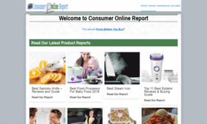 Consumeronlinereport.com thumbnail