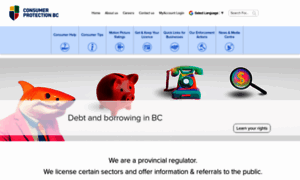 Consumerprotectionbc.ca thumbnail