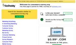 Consumers-survey.org thumbnail