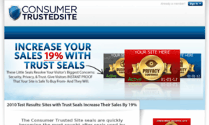 Consumertrustedsite.com thumbnail