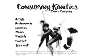 Consumingkineticsdancecompany.com thumbnail