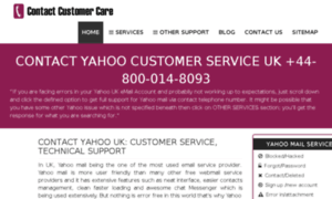 Contact-customercare.co.uk thumbnail