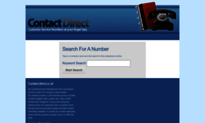 Contact-direct.co.uk thumbnail