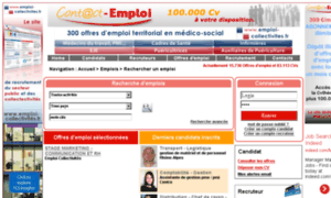 Contact-emploi.com thumbnail