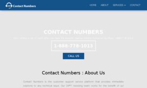 Contact-numbers.net thumbnail