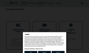 Contact.pure-sante.info thumbnail