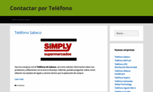 Contactarportelefono.com thumbnail