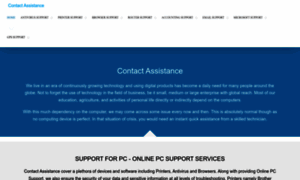 Contactassistance.com thumbnail