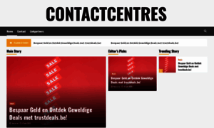 Contactcentres.be thumbnail
