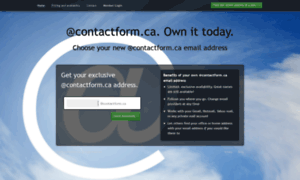 Contactform.ca thumbnail