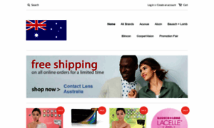 Contactlensaustralia.com.au thumbnail