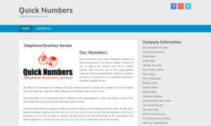 Contactnumbers.biz thumbnail