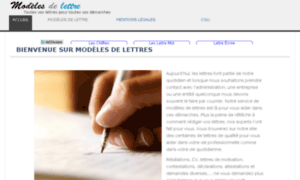 Contactplus.vos-modeles-lettres.fr thumbnail