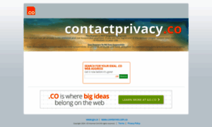 Contactprivacy.co thumbnail