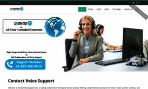 Contactvoicesupport.com thumbnail