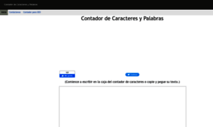Contadordecaracteres.com thumbnail