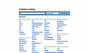 Container-tracking.org thumbnail