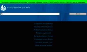 Containerhouse.info thumbnail