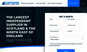 Containersalesuk.com thumbnail