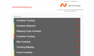 Containertracking.co thumbnail