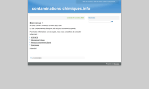 Contaminations-chimiques.info thumbnail