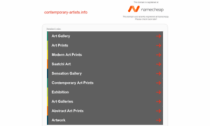 Contemporary-artists.info thumbnail