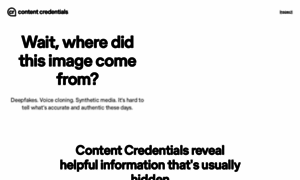 Contentcredentials.org thumbnail