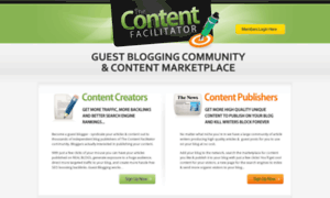 Contentfacilitator.com thumbnail