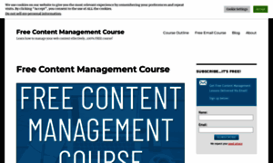 Contentmanagementcourse.com thumbnail