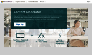 Contentmoderator.cognitive.microsoft.com thumbnail