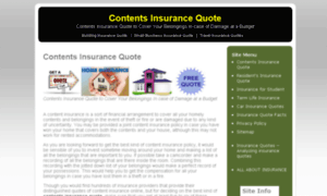 Contentsinsurancequotes.net thumbnail