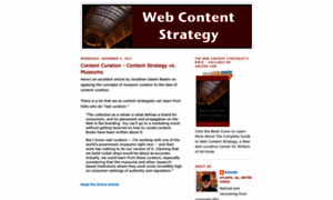 Contentstrategyweblog.com thumbnail