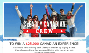 Contest.clearlycanadian.com thumbnail