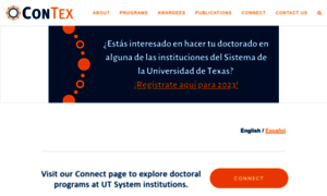 Contex.utsystem.edu thumbnail