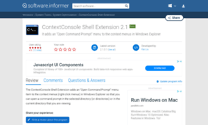 Contextconsole-shell-extension.software.informer.com thumbnail