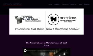 Continentalcaststone.com thumbnail