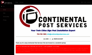 Continentalpostservices.com thumbnail