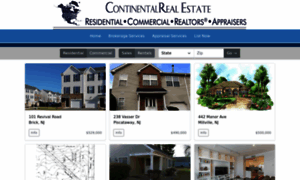 Continentalrealestate.com thumbnail