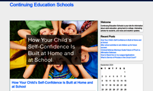 Continuingeducationschools.com thumbnail