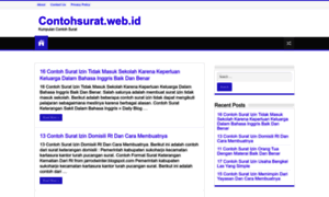 Contohsurat.web.id thumbnail